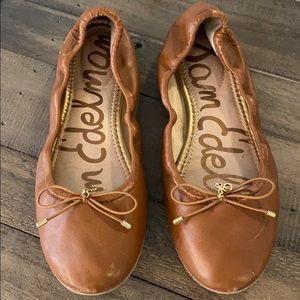 Sam Edelman Felicia saddle leather ballet flats